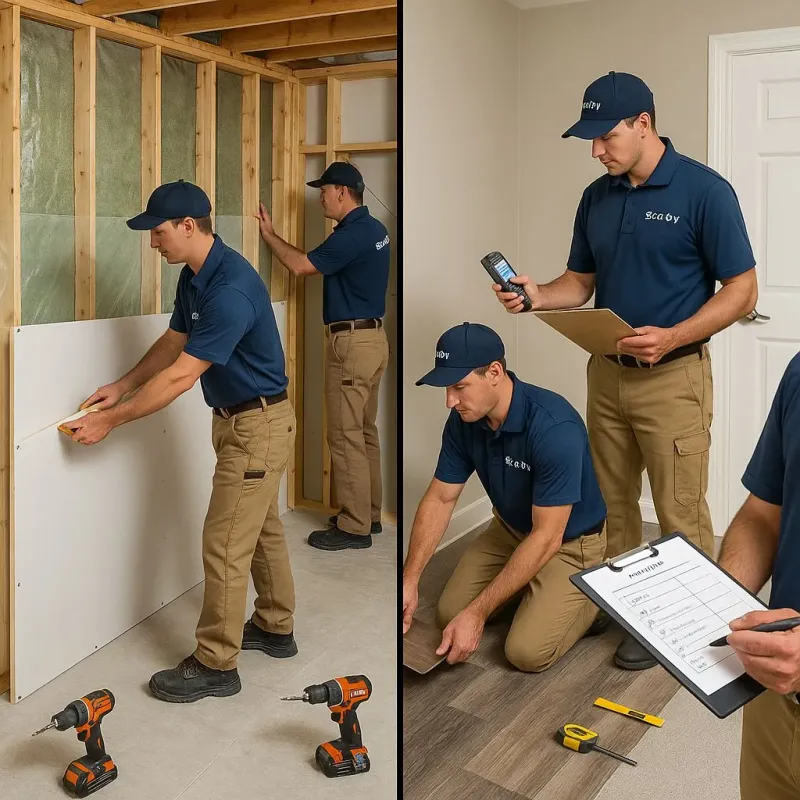 Repairs and Reconstruction process in West Chatham, MA