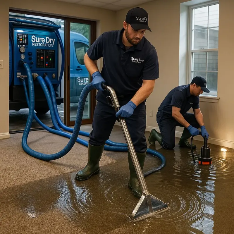 Water Extraction and Removal process in West Chatham, MA